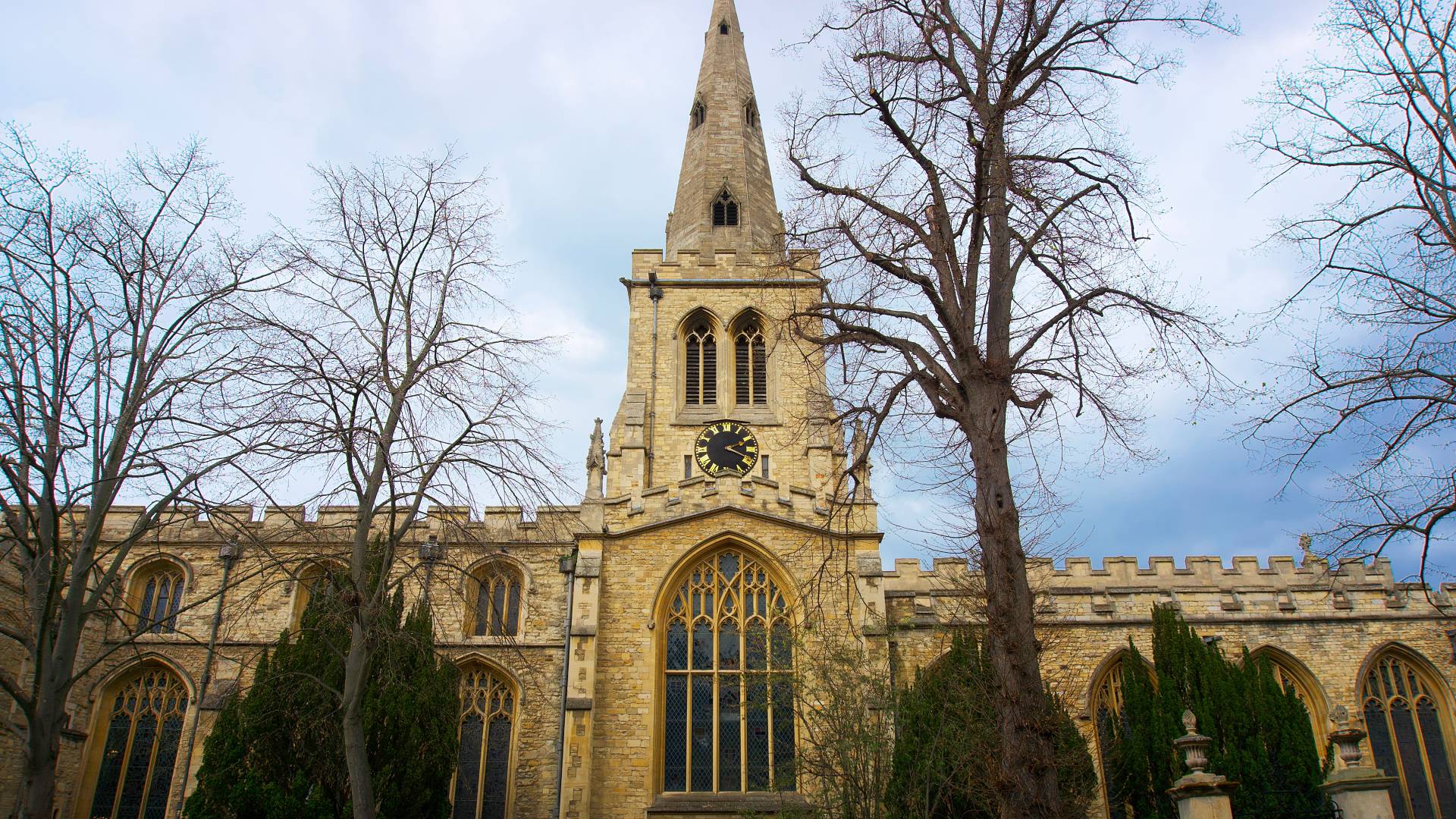 Historic church in Bedford